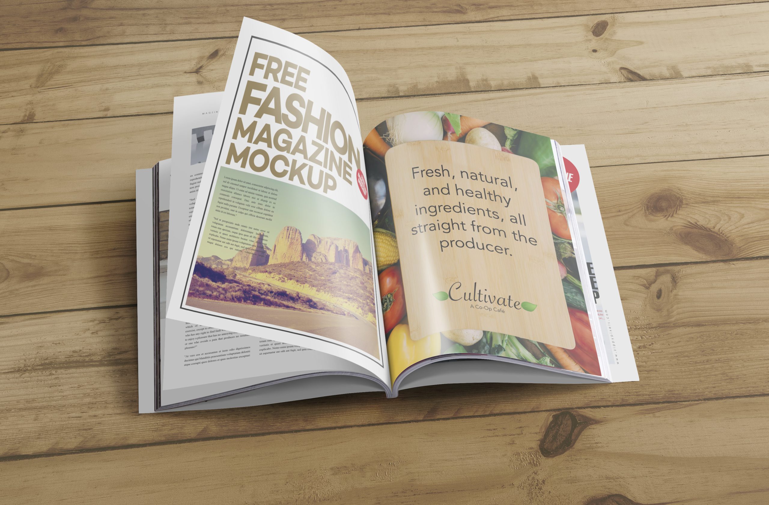 Magazine Mockup